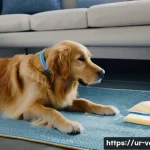 반려동물 응급 상황 대처법 - **Prompt 1: Gentle Pet First Aid**
"A heartwarming scene featuring a young adult woman gently ap...